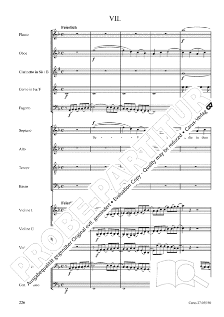 Ein Deutsches Requiem (German Requiem) 4-Part scores gallery preview page 233