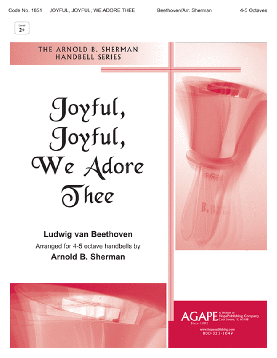Joyful, Joyful, We Adore Thee 5-Octaves scores gallery preview page 1