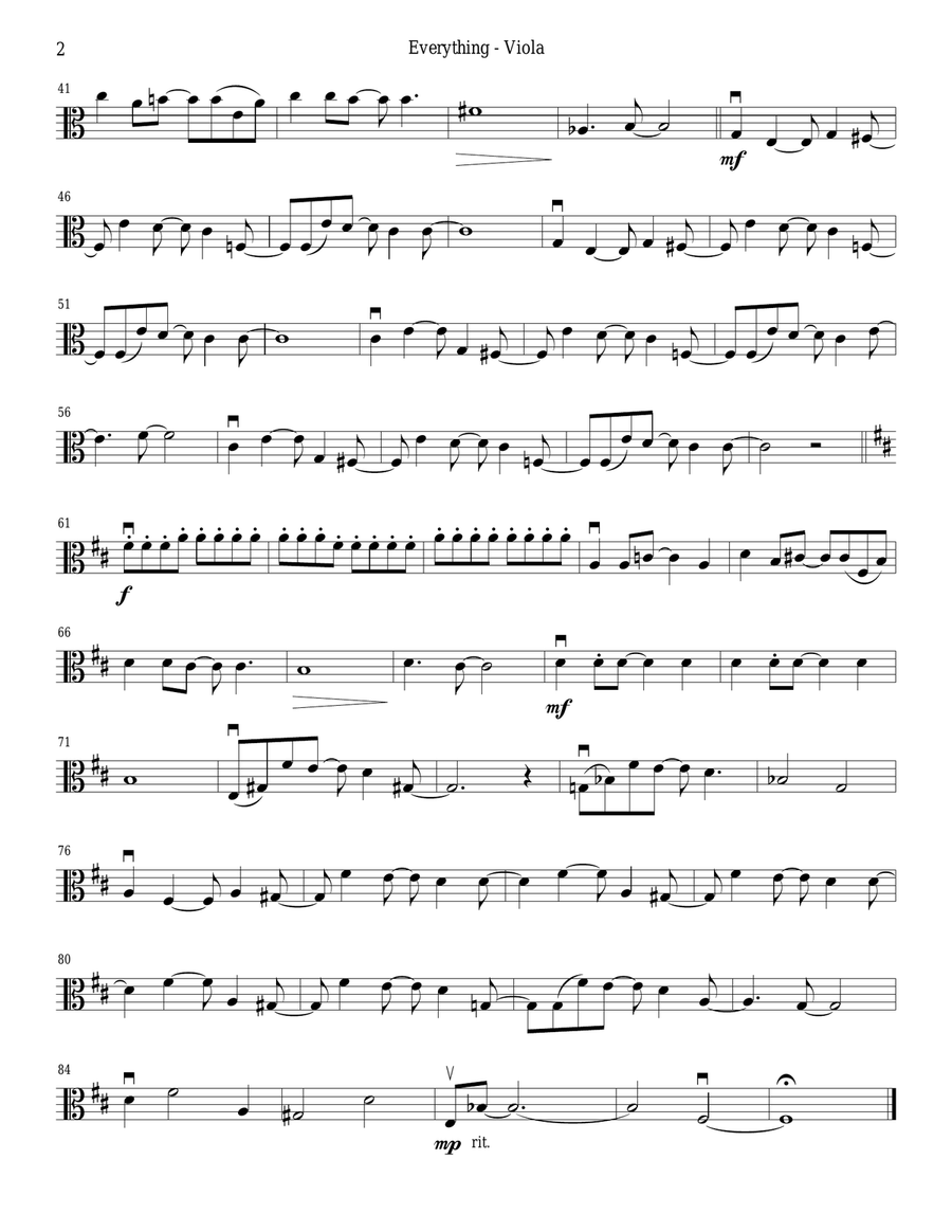 Everything String Quartet scores gallery preview page 6