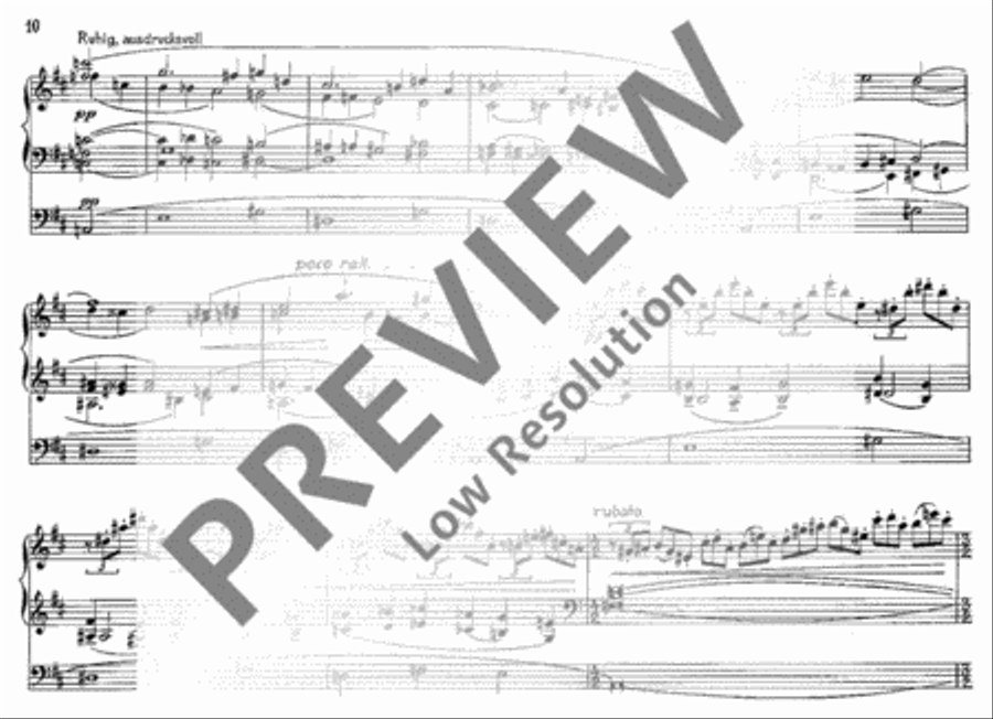 Ciacona Organ scores gallery preview page 11