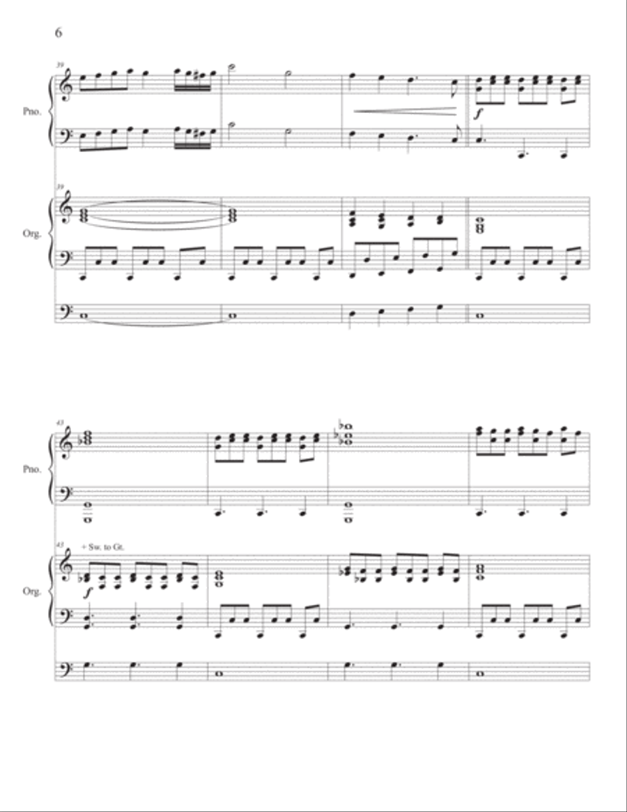 Thine Be the Glory Thine Be the Glory Piano scores gallery preview page 6