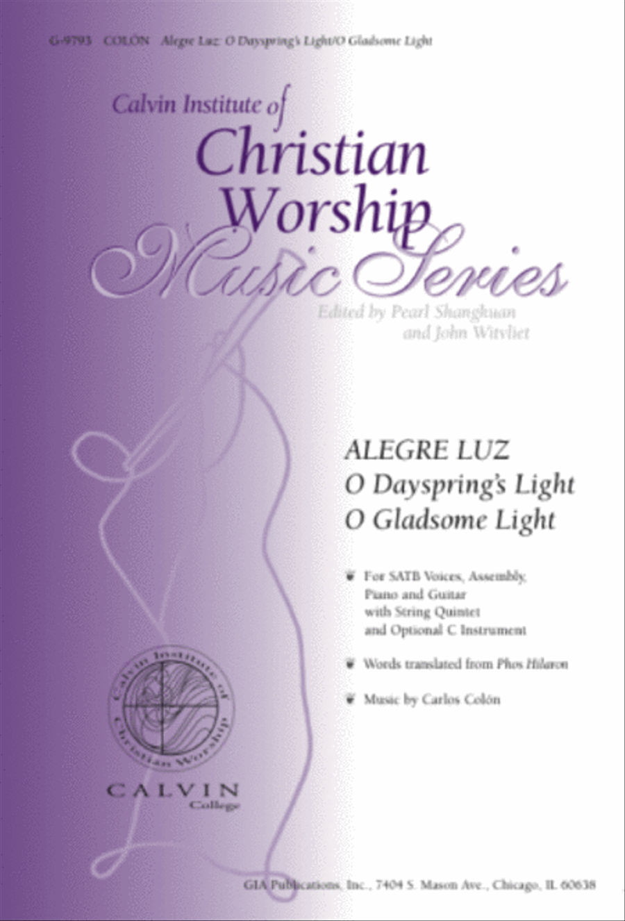 Alegre Luz 4-Part scores gallery preview page 1
