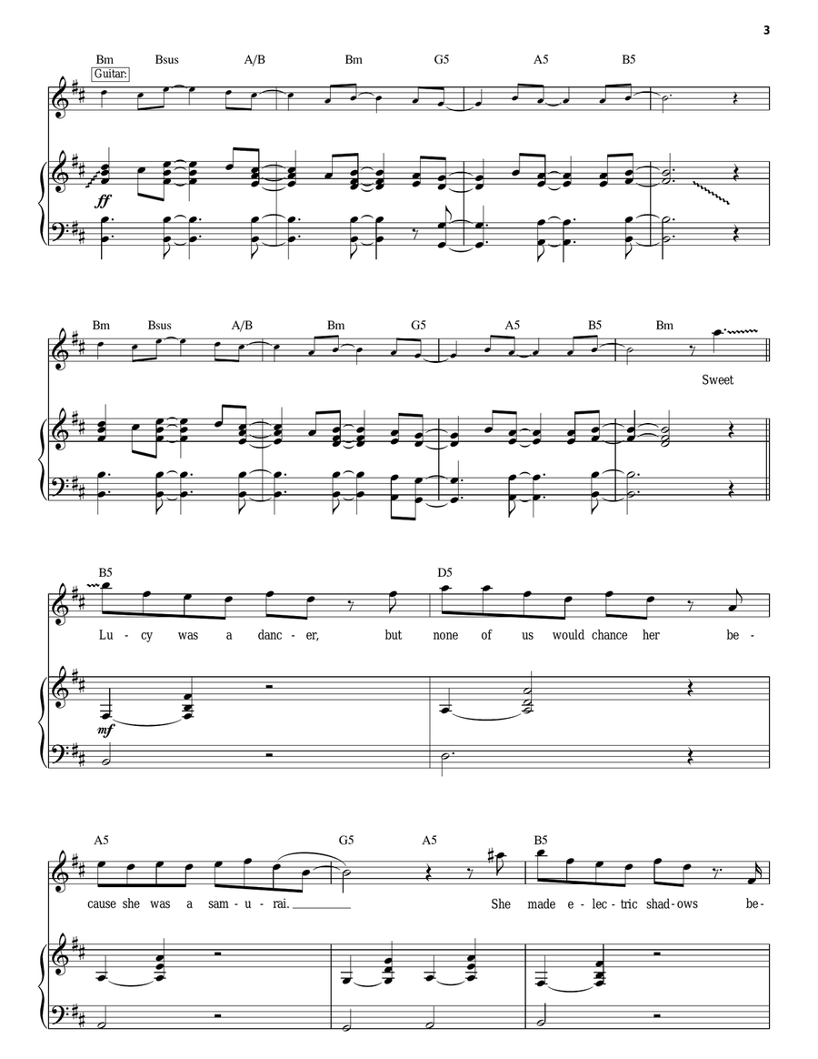 Knocking At Your Back Door Organ Accompaniment scores gallery preview page 3