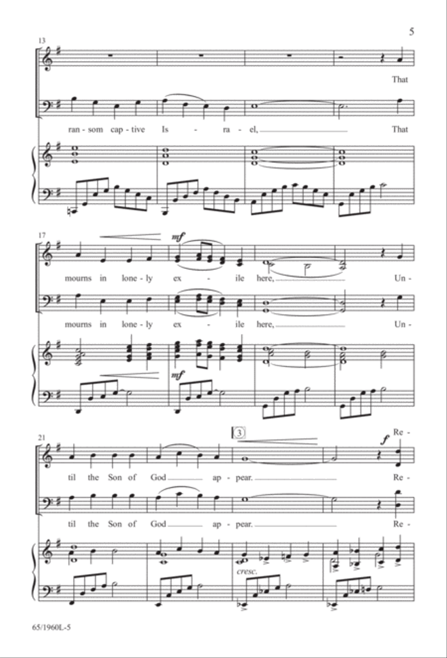 A New Birth...A New Beginning 4-Part scores gallery preview page 6