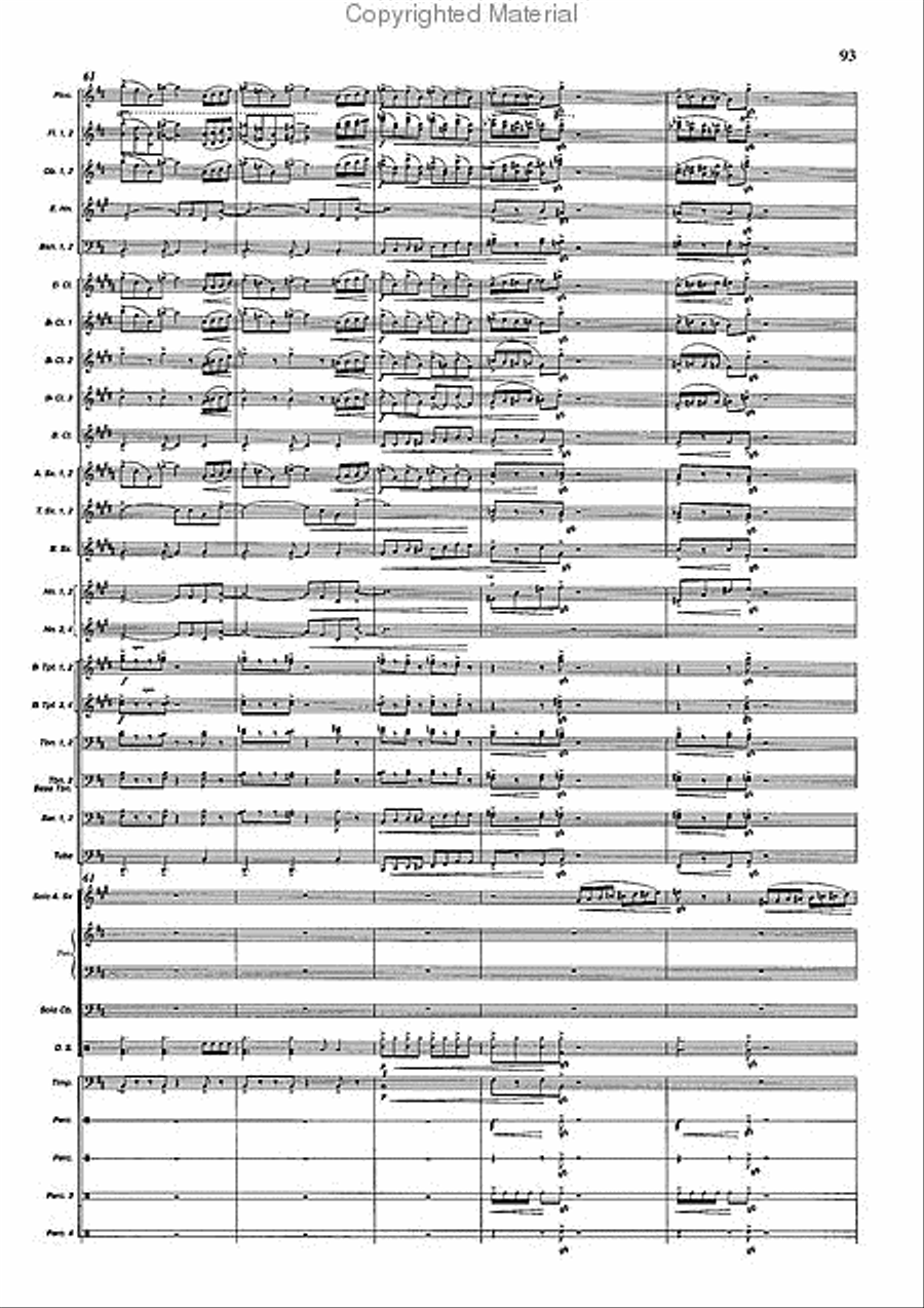 Concertango Concert Band scores gallery preview page 94