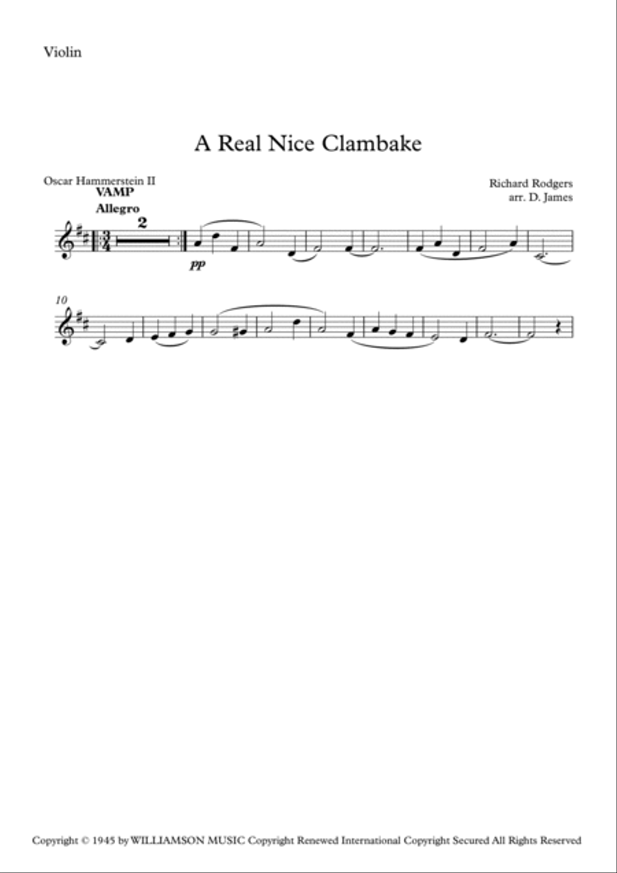 A Real Nice Clambake A Real Nice Clambake School and Community scores gallery preview page 3