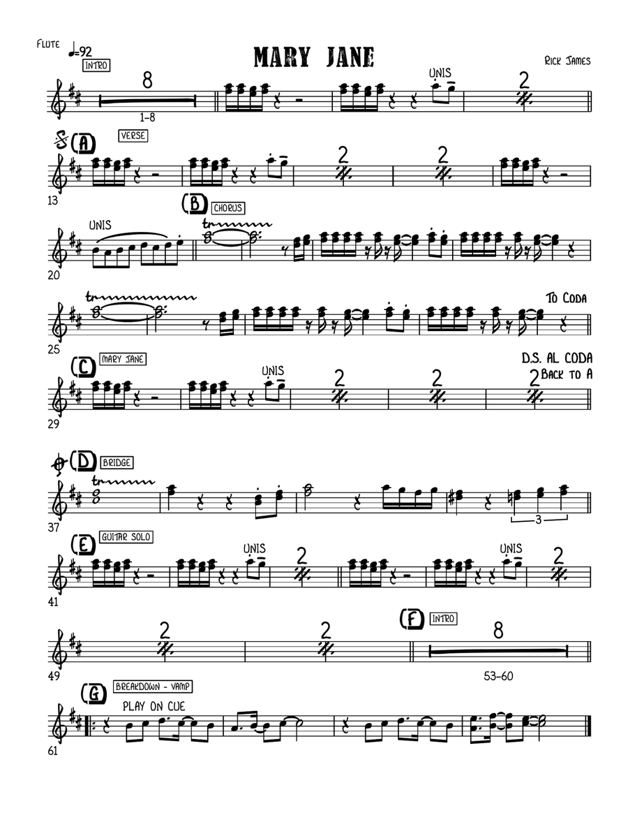 Mary Jane Small Ensemble scores gallery preview page 1