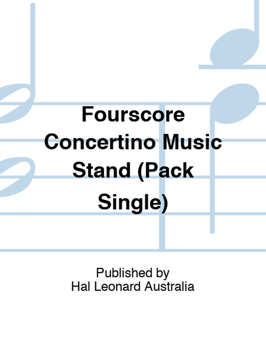 Fourscore Concertino Music Stand (Pack Single)