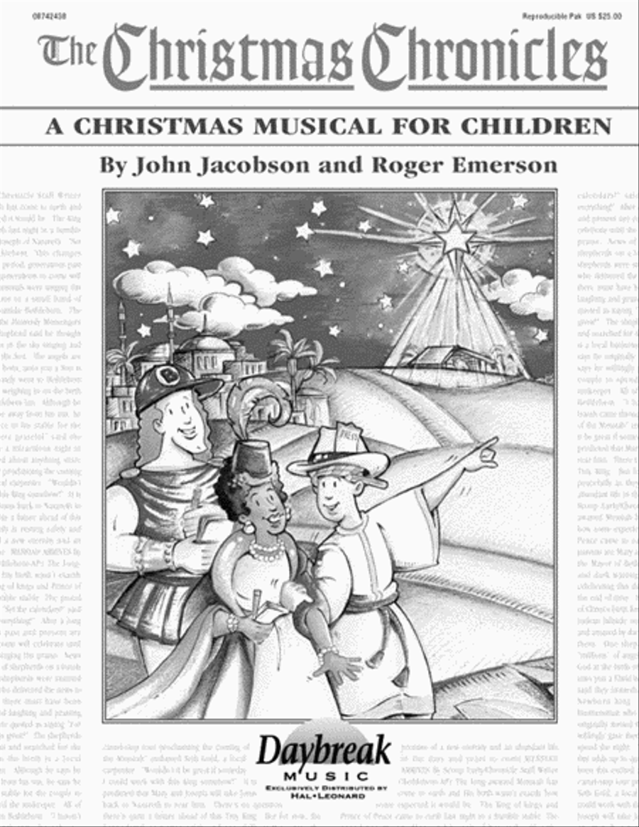 The Christmas Chronicles The Christmas Chronicles Children's Choir scores gallery preview page 1