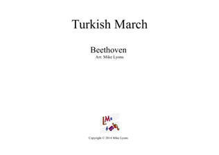 Book cover for Turkish March - Beethoven (Brass Sextet)