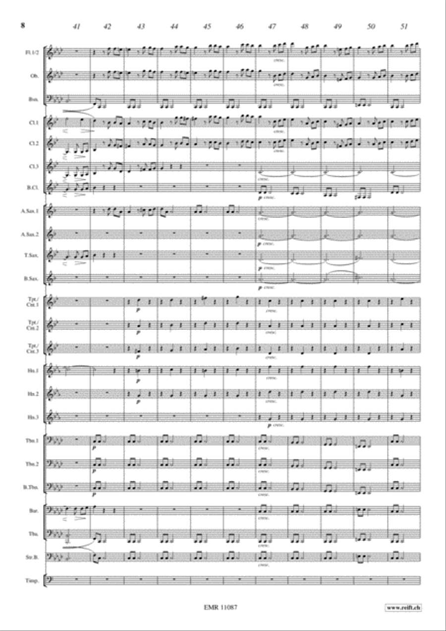 Egmont Egmont Concert Band scores gallery preview page 9