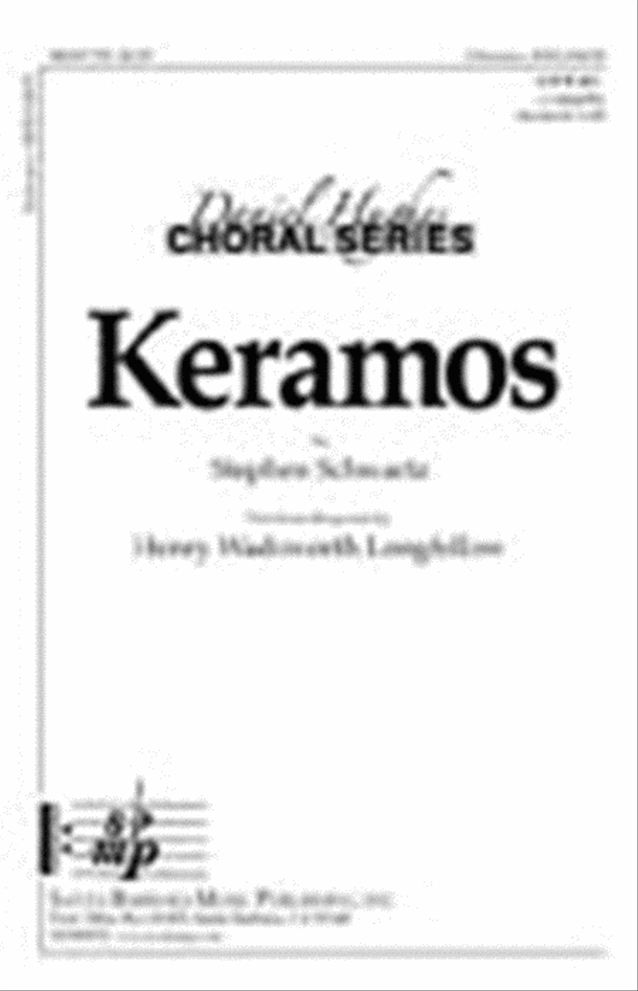 Keramos - SATB divisi Octavo image number null