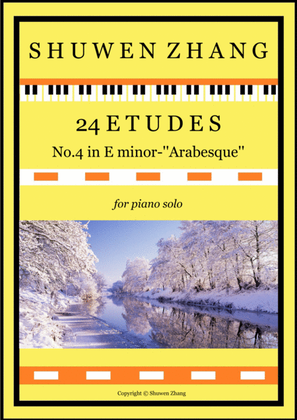 Etude No.4 in E minor "Arabesque"