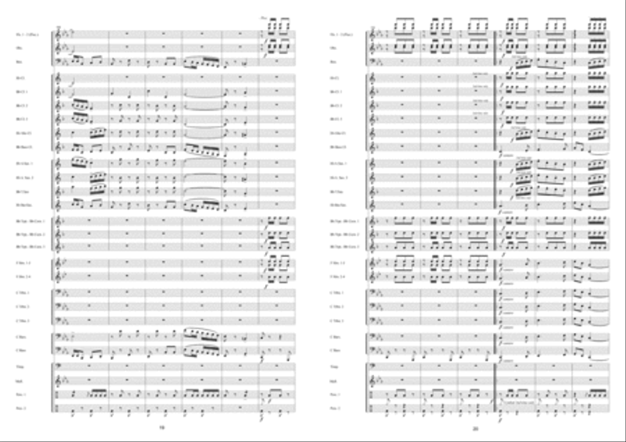 Panache ! Concert Band scores gallery preview page 11