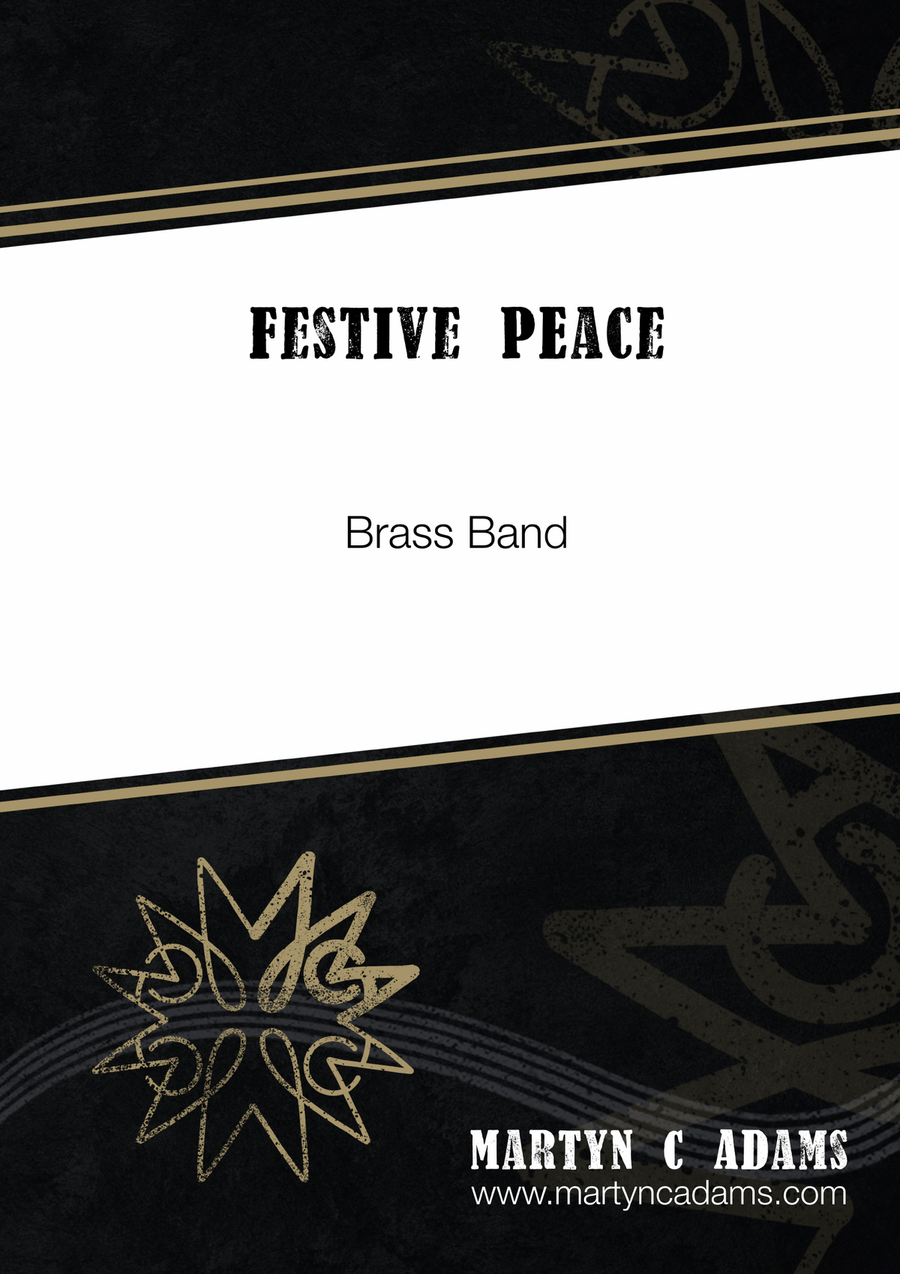 Book cover for Festive Peace - For Brass Band