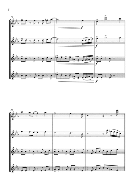 Joy to the (Rockin') World - Rock Carol for Flute Quartet image number null
