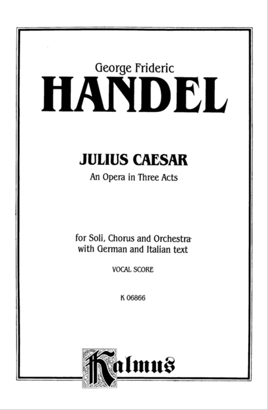 Julius Caesar Voice scores gallery preview page 2