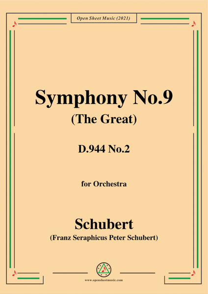 Schubert-Symphony No.9(The Great),D.944 No.2,for Orchestra