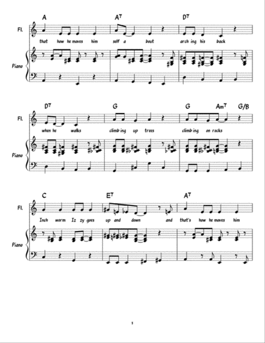 Jee Jolly Jeepers - Lead Sheet Electric Guitar scores gallery preview page 3