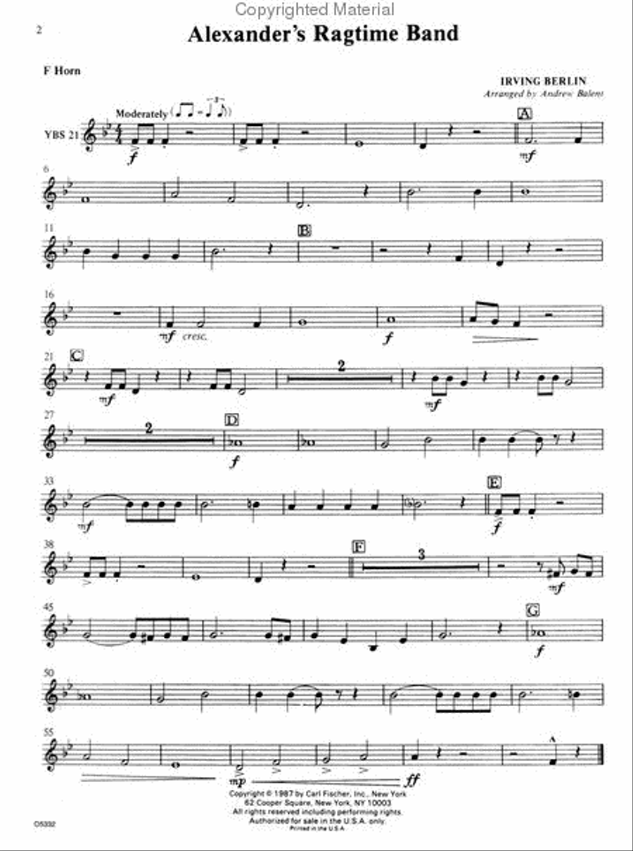Sounds Spectacular Band Folio Concert Band Methods scores gallery preview page 2