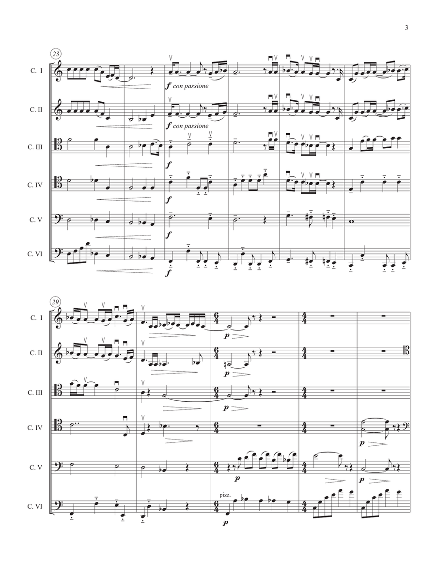 Bohemian Rhapsody Bohemian Rhapsody String Orchestra scores gallery preview page 3