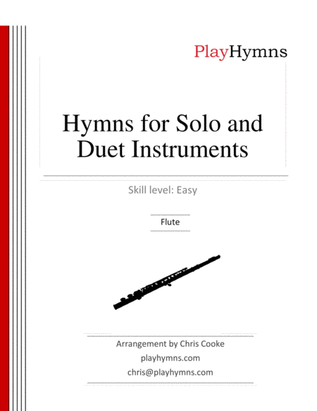 Hymns for Solo and Duet Instruments Flute image number null