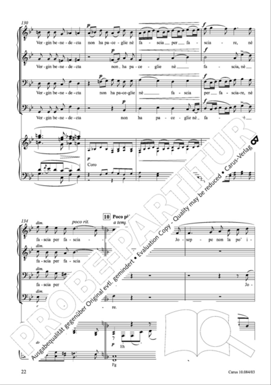Lauda per la Nativita del Signore Divisi scores gallery preview page 23