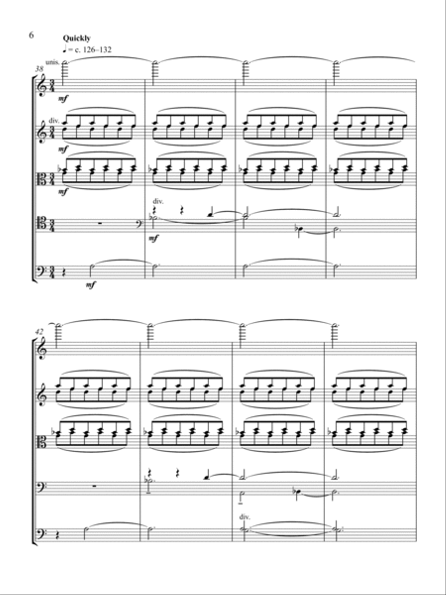 Elegiac Rondo Elegiac Rondo String Orchestra scores gallery preview page 6