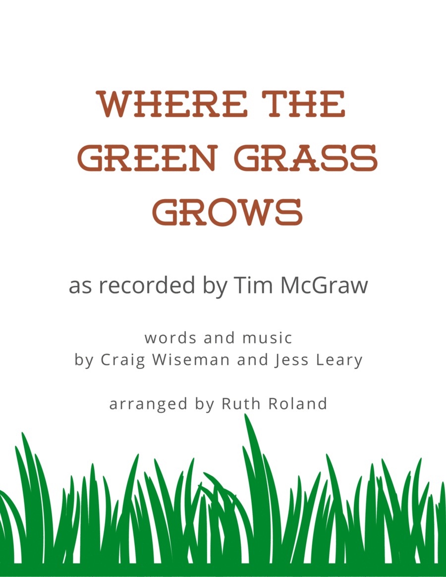 Where The Green Grass Grows String Duet scores gallery preview page 1