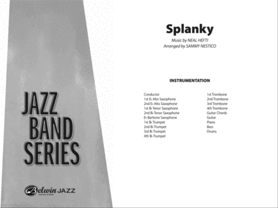 Splanky Jazz Ensemble scores gallery preview page 2