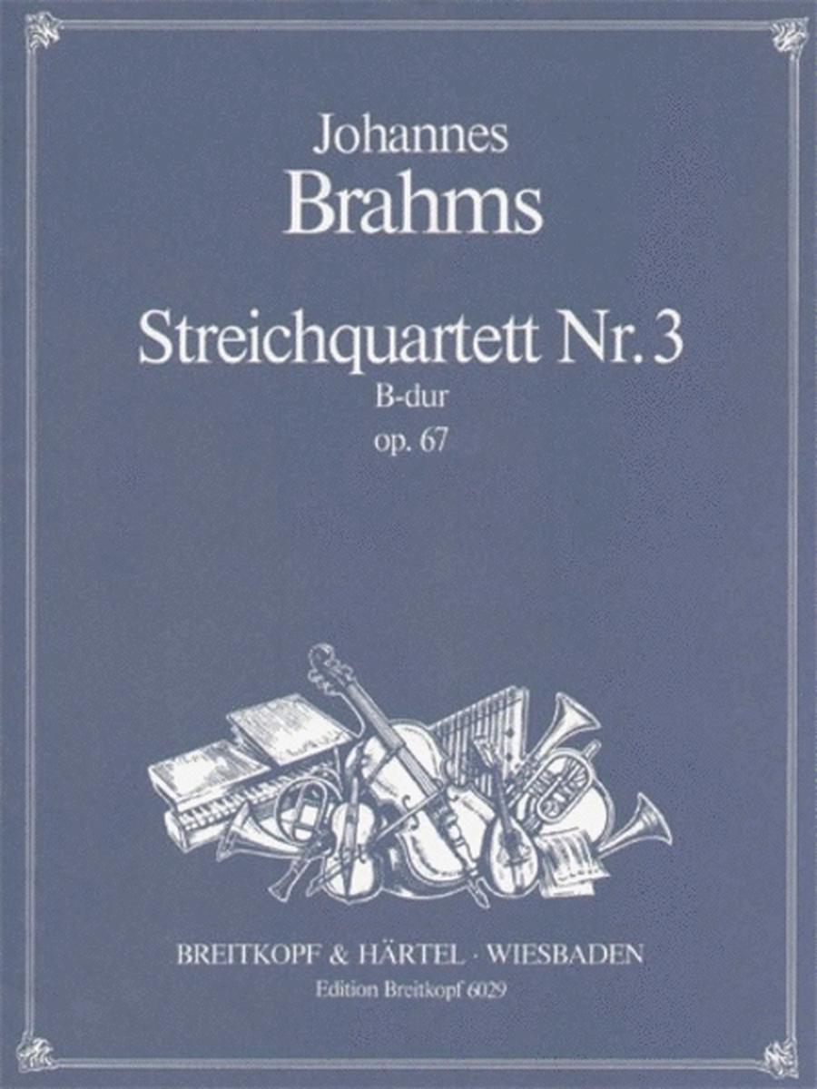 String Quartet No. 3 in Bb major Op. 67