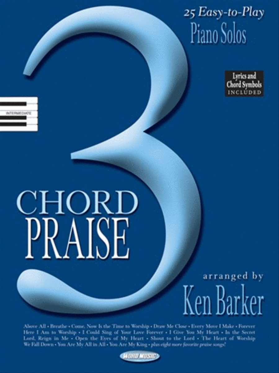 3 Chord Praise - Piano Folio Piano Solo scores gallery preview page 1