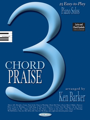Book cover for 3 Chord Praise - Piano Folio