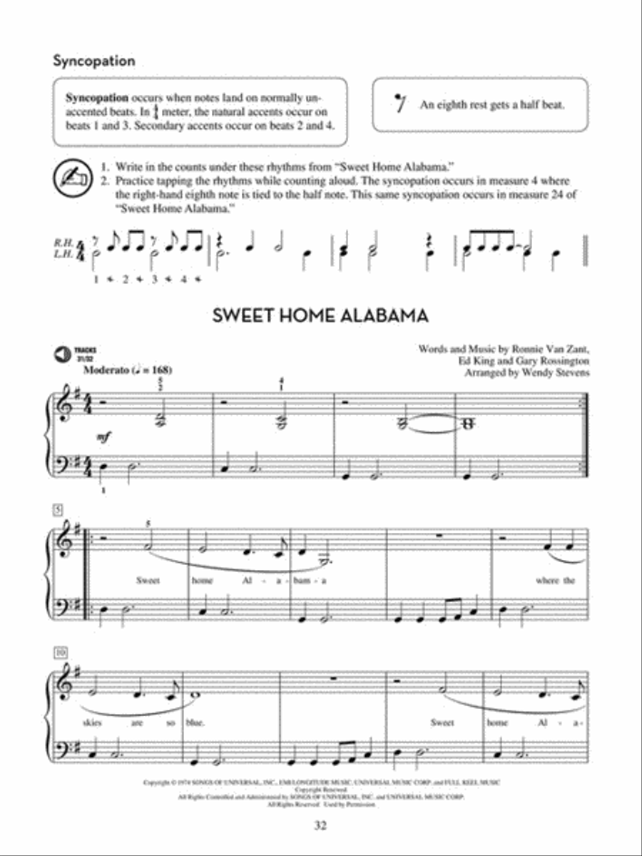Returning to the Piano Piano Method scores gallery preview page 4