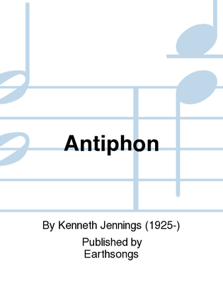 Book cover for antiphon
