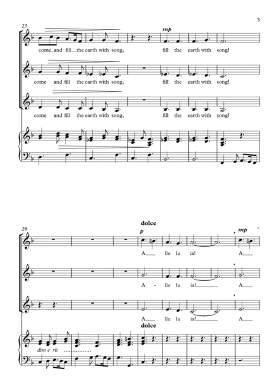 Make a Joyful Sound SSA scores gallery preview page 3