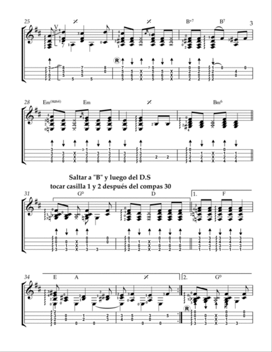 Maldición Ukulele scores gallery preview page 3