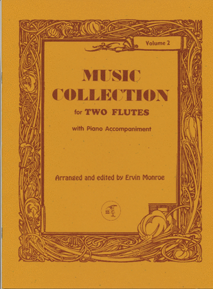 Book cover for Music Collection for Two Flutes - Volume 2