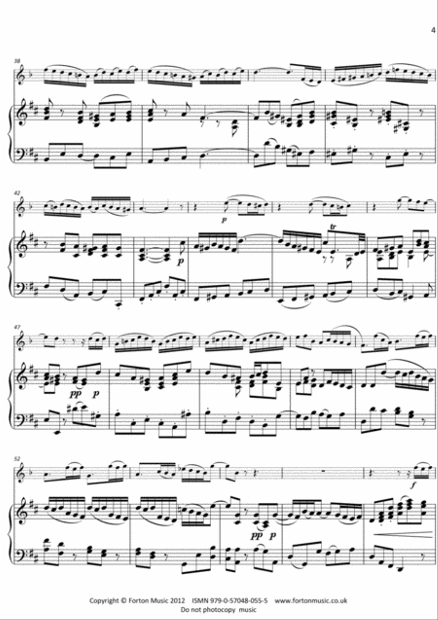 Solos for Oboe d'Amore Oboe scores gallery preview page 5