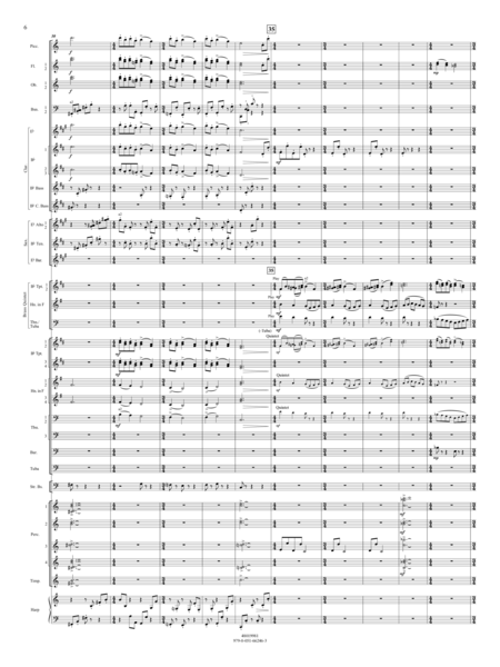 Suite from Mass (arr. Michael Sweeney) - Conductor Score (Full Score)