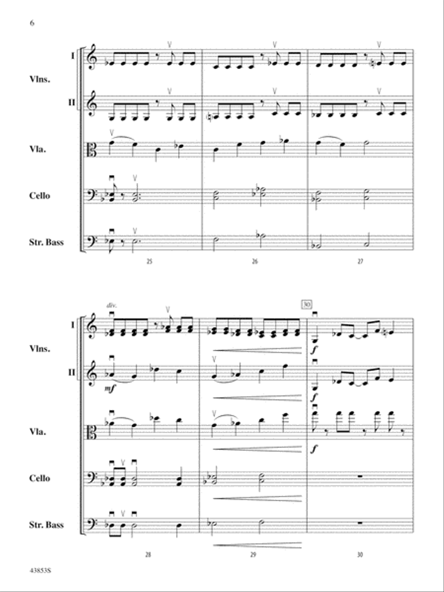 Miraj: Score String Orchestra scores gallery preview page 6