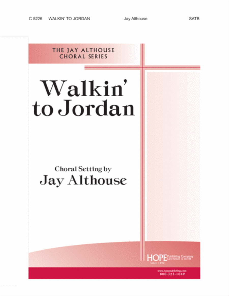 Walkin' to Jordan 4-Part scores gallery preview page 1