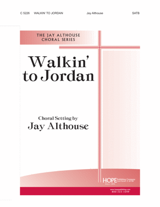 Book cover for Walkin' to Jordan