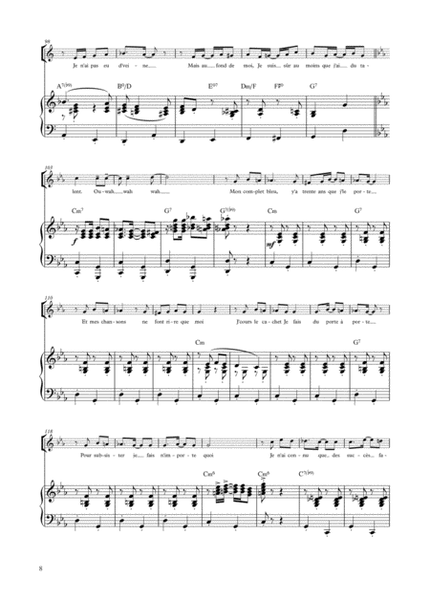 Suite Aznavour - Bilquin - Piano Melodie