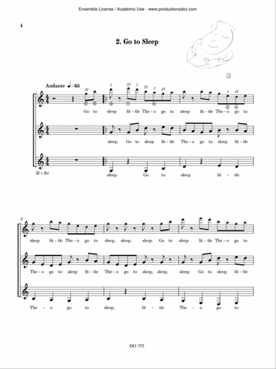 Hello Theo Triptych Hello Theo Triptych Guitar Ensemble scores gallery preview page 4