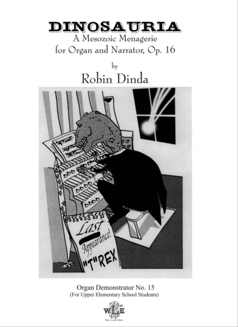 Dinosauria Organ scores gallery preview page 1