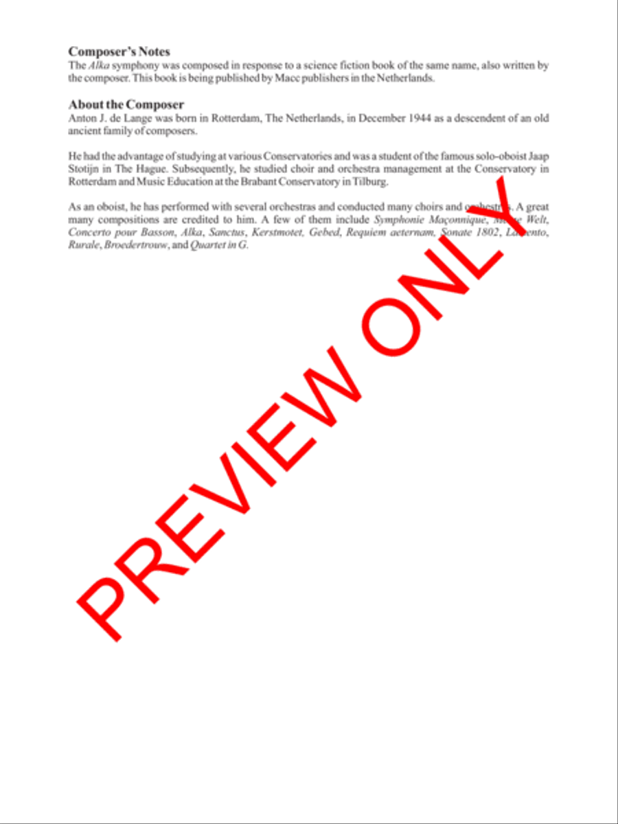 Alka Chamber Orchestra scores gallery preview page 3