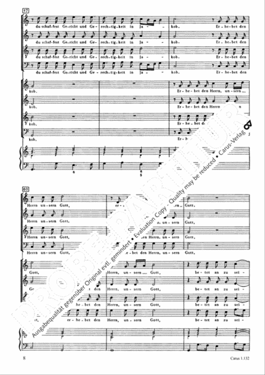 Der Herr ist Konig 4-Part scores gallery preview page 9
