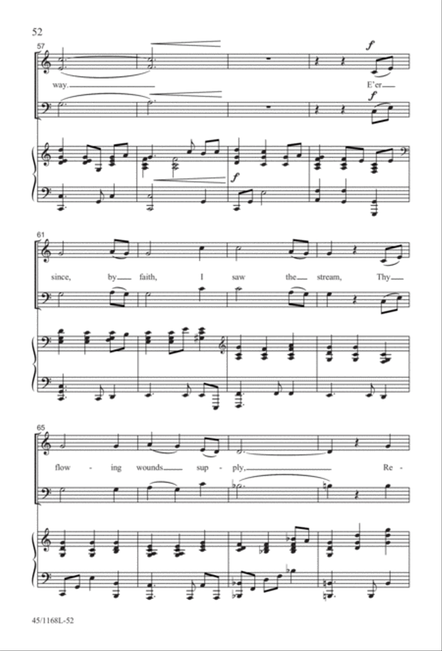 8 Anthems for About 12 Singers 3-Part scores gallery preview page 52