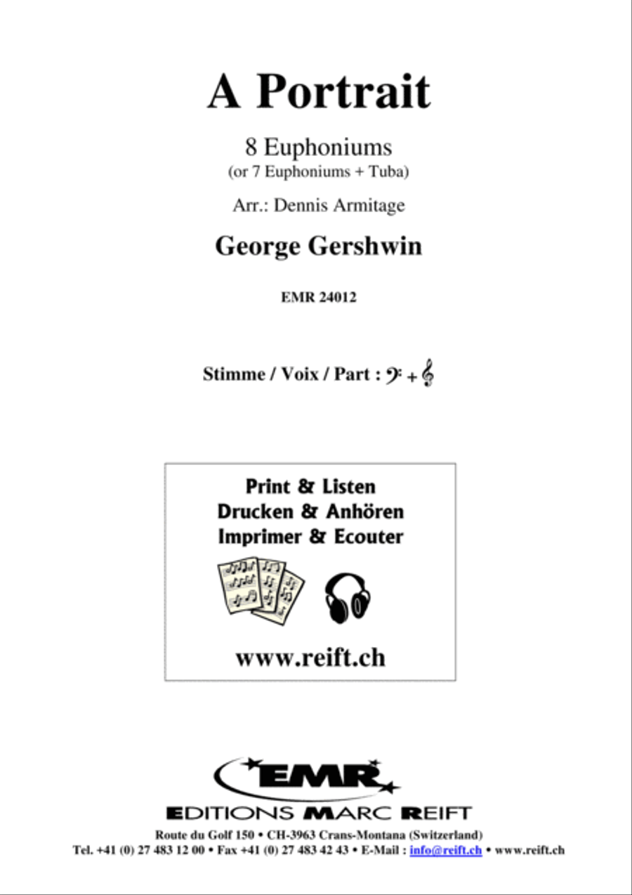 A Portrait Euphonium scores gallery preview page 2